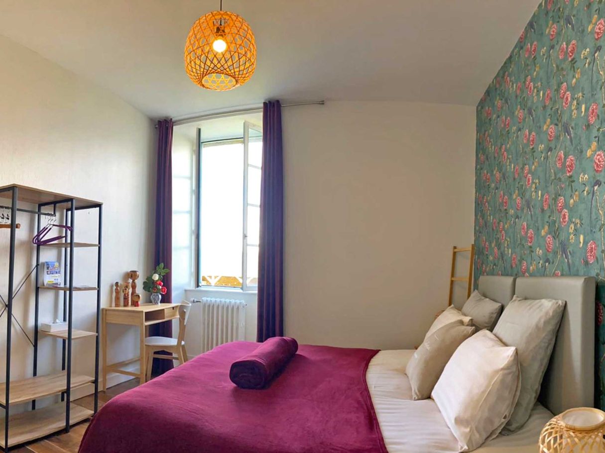 dressing chambre pivoine