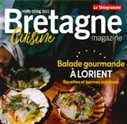 the cooking magazine in Brittany